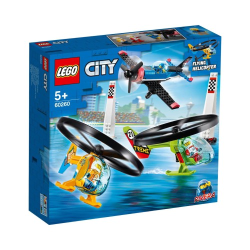 Beleef de spannendste momenten met de LEGO City 60260 Luchtrace   Iedereen raakt steeds enthousiaster bij de LEGO® City Luchtrace.