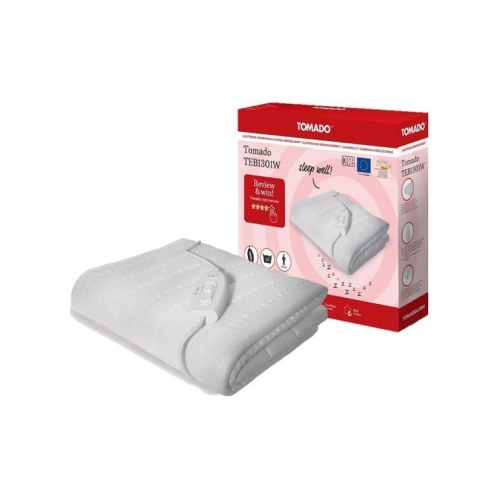 Tomado Elektrische Onderdeken TEB1301W 130x75 cm