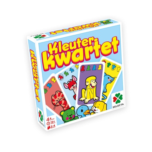 Dit kleuterkwartet is leuk voor de allerkleinsten. Op de kaarten staan simpele plaatjes met mooie kleuren. Het kwartet duurt ongeveer 15 minuten.