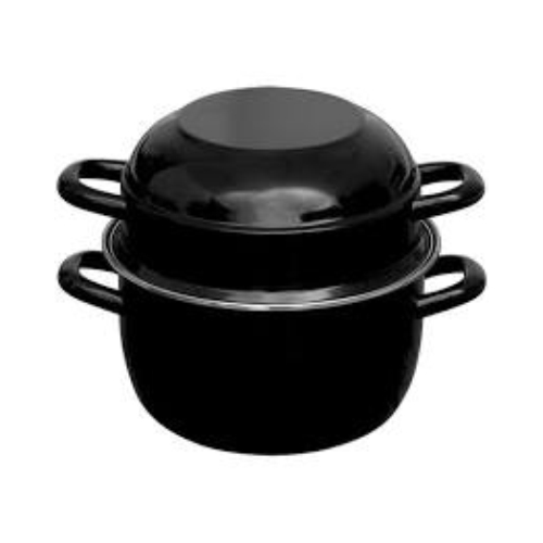 Mosselpan Emaille 24 cm