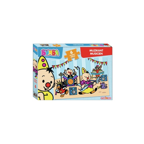 Puzzel Bumba 6 stukjes Muzikant